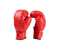 Sosoport Boxing Gloves Pvc Training Mitts Focus Pads for Kids Junior Kid Boxing Gloves Sparring Karate Muay Thai Martial Arts Equipment Orange