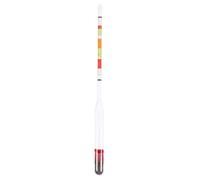 Sosoport Brix Alcohol Hydrometer for Brew Beer Wine Scale Hydrometer for Wine Making Beer Making Equipment at Home