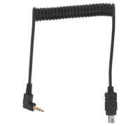 Sosoport Camera Shutter Control Wire Compatible with Nikon Dslr Mirrorless Spiral Coiled Remote Trigger Cable Bend Connector for Stable Long-distance Photography