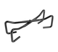 Sosoport Campfire Dutch Oven Folding Stand Black High Temperature Resistant Foldable Pot Holder Trivet for Outdoor Cooking and Camping Kitchen Equipment