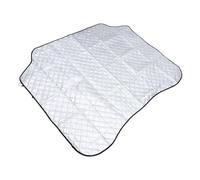 Sosoport Car Windshield Snow Cover with Side Wings Extended for Full Wiper Protection Multi Season Sunshade and Frost Blocker for Cars Suvs Easy Storage and Installation