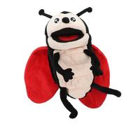 Sosoport Cartoon Ladybug Hand Puppet Interactive Plush Storytelling for Adults Lightweight and Portable for Indoor and Outdoor Fun Comfortable Touch for Creative Play