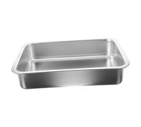 Sosoport Cat Litter Box Open Design for Kittens and Easy to Clean Spacious No Spilling for Small Cats and Pets