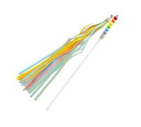 Sosoport Cat Teaser Toy Tassel Stylish Cat Interactive Toy Children's Cane for Relief and Fun