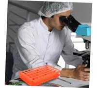 Sosoport Centrifuge Tube Rack with Silicone Gasket Test Tube Organizer for Laboratory and Hospital Sample Management Detachable Plastic Test Holder Preventing Collision and Ensuring Sample