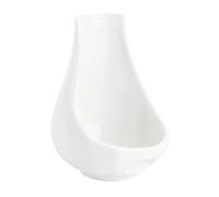 Sosoport Ceramic Spoon Rest Wide Surface Spoon Holder for Kitchen Tableware Storage for Home Restaurant Hotel Use Easy to Clean