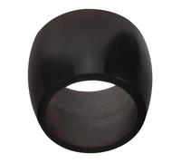 Sosoport Clarinet Mouthpiece Clamp Saxophone Reed Holder Alto Sax Reed Clamp Ebony Parts for Clarinet
