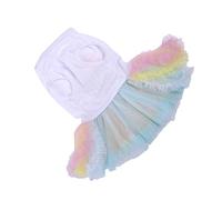 Sosoport Colorful Cake Skirt for Pets Lightweight Clothing Xl for Outdoor Activities and Photos Comfortable Material for Your Puppy