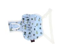 Sosoport Comfortable Washable Dog Diaper for Female Pets Stylish Cotton Sanitary Panties for Puppies Super Absorbent for Menstrual Cycle Incontinence Blue Xl