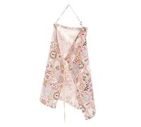 Sosoport Cotton Nursing Cover Breastfeeding Cloak for Moms Adjustable Shoulder Strap Portable Feeding Cover Maternity Breastfeeding Towel for Outdoor Privacy (Pink