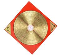 Sosoport Delicate Traditional Chinese Metal Compass Lightweight Vintage Nautical Decor Small Outdoor Compass Suitable for Hiking and Collection