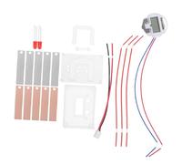 Sosoport DIY Fruit Battery Science Kit for Easy Physics Experiment with Orange Lemon Potato Electrodes for Classroom Home School Collaborative Educational Electronics
