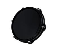 Sosoport Drum Practice Pad with Volume Reduction Feature 10 Inch Rubber and EVA Practical Silent Drum Set Mat and Basic Skills Training for Beginners for Home Drumming Practice