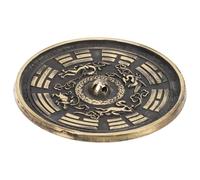 Sosoport Eight Trigrams Bagua Mirror with Four Divine Exorcism Ornament for Home Blessing Feng Shui Decorative Craft for Luck Health and Protection