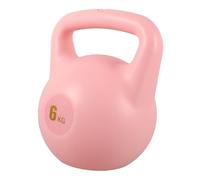 Sosoport Fillable Soft Kettlebell 6kg Pink Anti-slip Handle Adjustable Weight for Home Gym Strength Training and Glute Workout