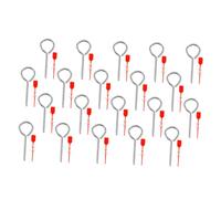 Sosoport Fire Extinguisher Lock with Plastic Seal Pull Safety Pin for Secure Retention User-friendly Design and Robust Construction Compliant with Fire Safety Standards for Business and
