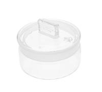 Sosoport Flat Weighing Bottle Transparent Glass Sealing Storage Lab Flask with Precise Graduations for Chemistry Scientific Experiments and Research