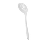 Sosoport Flexible Silicone Colander Spoon for Straining Essential Kitchen Tool with Nonstick Safe Design, Heat Resistant Kitchen Utensil in Cooking Environments for Hot Pot and Pasta