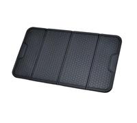 Sosoport Foldable Car Mobile Phone Bracket with Waterproof Anti-skid Dashboard Pad, Washable Non-slip Vehicle Placing Mat for Car Center Console Use