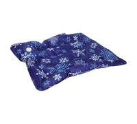 Sosoport Foldable Lightweight Dog Cooling Mat for Small Dogs under 15kg Pvc Water-fillable Pet Cooling Sheet and Outdoors Use in Summer Blue Pad for Puppies