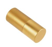 Sosoport Golf Ball Stamp Gold Color Self-inking Marker with 14 Five-point Star Pattern, Reusable Plastic Golf Ball Marker Tool for Golfers and On-course Accessories