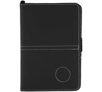 Sosoport Golf Scorecard Holder Pu Leather Portable Golf Notebook for Secure Storage Suitable for Outdoor Sports and Casual Games for Amateur