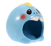 Sosoport Hamster Hiding House Ceramic Nest Guinea Pig Accessories Pet Hideout Habitats Random Color