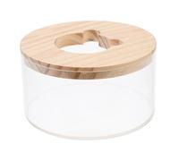 Sosoport Hamster Sand Bath Box Cover Acrylic Pet Shower Container for Small Animals Multi-functional Bathtub and Toilet for Hamsters Gerbils and Mice