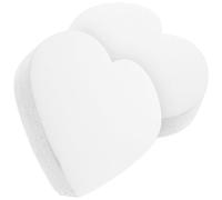 Sosoport Heart Shape Foam Cake Dummies 2Pcs 8 Inch Decorative Fake Cake Models for Baking Practice and Party Accessories