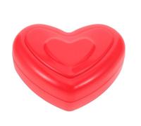 Sosoport Heart-shaped Heartbeat Simulator for Stuffed Animals with Peaceful Heartbeat Sound, Plastic Material, Compatible with Puppy, Includes 3pcs Lr44 Button Batteries for Calming