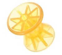 Sosoport Heavy Duty Boat Trailer Roller with Elastic Bow Protection Smooth Glide Keel Roller Guide for Towing and Launching Yellow PVC Replacement Accessory for Boat Trailer Maneuvering