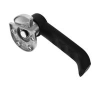 Sosoport Heavy Duty Metal Steam Cupboard Door Latch Handle Right, Steam Cabinet Lock Replacement for Walk-in Cooler and Steaming Cabinet Doors