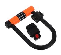Sosoport Heavy Duty U-Shaped Combination Bike Lock with 4-Digit Resettable Code, Anti-Theft Alloy Steel Lock for Motorcycles and Mopeds, for Outdoor Adventures and Urban Streets Security