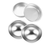 Sosoport Hemisphere Cake Mold with Non Stick High Gloss Surface Chemical Resistant Baking Supplies for Unique Sphere Cake Baking Smooth Easy Demold Pan for Beginners and Professionals