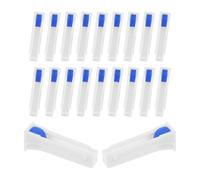 Sosoport Industrial Flow Control Valve Plastic Material 30pcs with Stable Process Operations and Precise Flow Management for 2-4mm Tube and Hose Suitable for Chemical Reactors