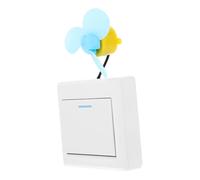 Sosoport Interactive Busy Board DIY Fan with Switch Early Educational for Accessory for Imaginative Play and Fine Motor Skill Development
