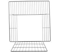 Sosoport Iron Pet Cage Door Panel for Cats Dogs Rabbits Lightweight Assembled Gate for Small Animal Playpens and Fences Installation Wire Mesh for Indoor Use