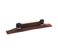 Sosoport Jazz Hardwood Guitar Bridge GA610 with Bone Saddle Acoustic Guitar Replacement Bridge Parts for Enhanced Sound