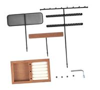 Sosoport Jewelry Organizer Stand Large Capacity Stable Jewelry Holder for Necklaces Earrings Bracelets Storage Display Rack for Home Retail Counters and Window Displays