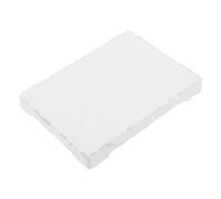 Sosoport Jewelry Soldering Block Fireproof Brick White Quartz Stable Design Compact Portable for Professional Jewelers and Hobbyists Metalworking Tasks Studio Work