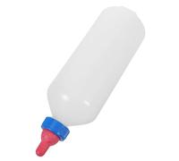 Sosoport Lamb Milk Bottle Goat Feeder with Reusable Nursing Nipple for Newborn to Weaning Lambs and Goats Easy to Clean and Suitable for Farm Use