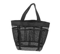 Sosoport Large Capacity Mesh Beach Bag Toiletry Bag for Travel Function for Home Bathroom Use