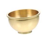 Sosoport Large Pure Copper Buddhist Water Offering Cup for Temple Rituals Multipurpose Smooth Polished Bowl for Sacrificing Supply and Traditional Chinese Tea Ceremony Odorless Sacred