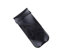 Sosoport Leather Pen Protective Sleeve Cover Handmade Vintage Pen Storage Bag Easy Insert and Remove Office Workers