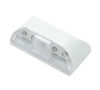 Sosoport LED Sensor Motion Door Keyhole Light, White LED Human Sensor Lamp for Home Entryway, Infrared PIR Keyhole Night Light Without Battery, Suitable for Stairway and Door Lock