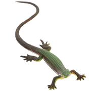 Sosoport Lifelike Plastic Lizard Figurine Model Realistic Simulation Reptile for Garden Decor and Safe Fake Lizard Addition to Balcony