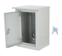 Sosoport Lockable Weatherproof Electrical Junction Box with Aluminum Case, Outdoor Wall-Mounted Circuit Breaker Box for Reliable Power Distribution, Suitable for Outdoor Conditions