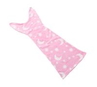 Sosoport Luminous Mermaid Sleeping Bag: Girls Cozy Blanket With Glow Effect - Comfortable Polyester Sleeping Bag For Home Travel & Outdoor Use