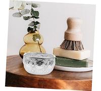 Sosoport Metal Dining Bowl Handcrafted Thai Artware for Household Kitchen and Restaurant Tableware for Soup Salad Pasta Fruit Serving with Elegant Pattern and Texture