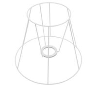 Sosoport Metal Wire Lamp Shade Holder Frame DIY Round Amp; Square Lampshade Ring Support for E27 Base 120Mm Top Amp; 170Mm Bottom Diameter 160Mm Slant Height Vintage Lamp Shade Accessory